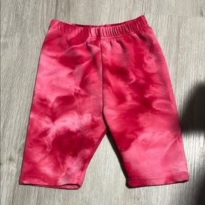 SHEIN Pink Leggings Stretchy Satin-Like Bottoms